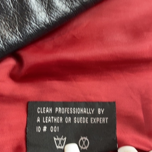 Vintage Colebrook Fitted Leather coat/jacket SZ L - Picture 9 of 9